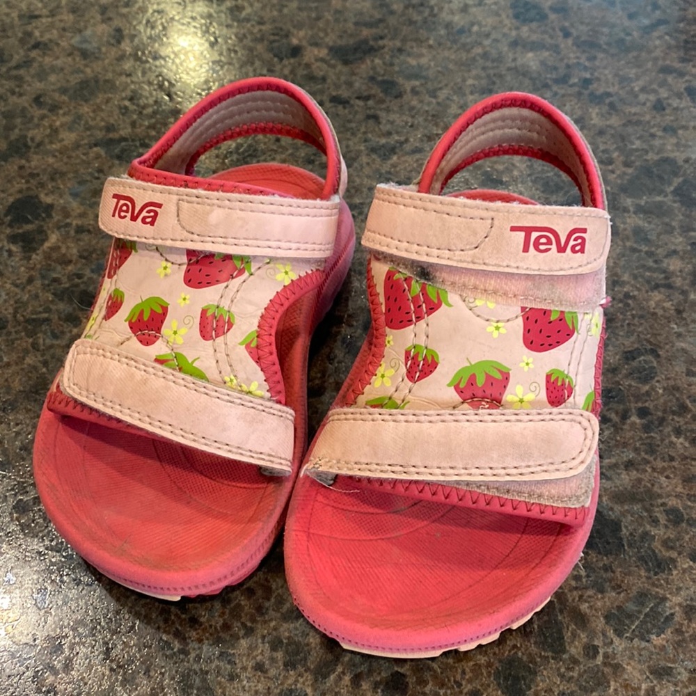 Teva strawberry sandals